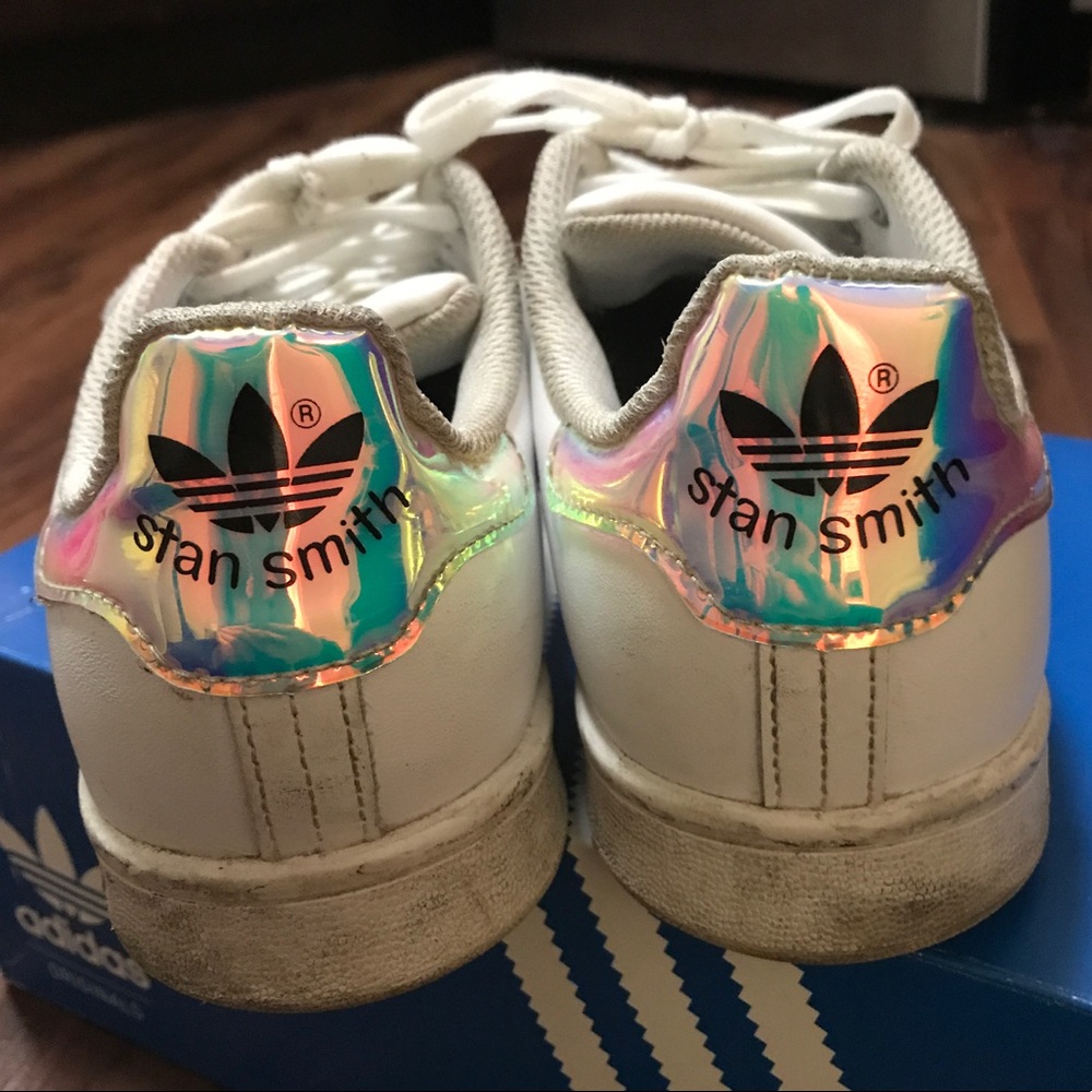Stan Smith Holographic Sneakers Women's 7.5